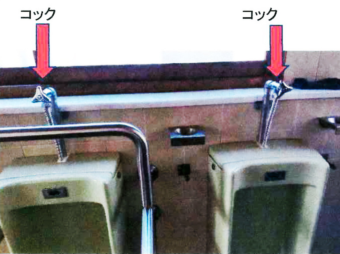 長安寺のトイレ使用に関する注意2